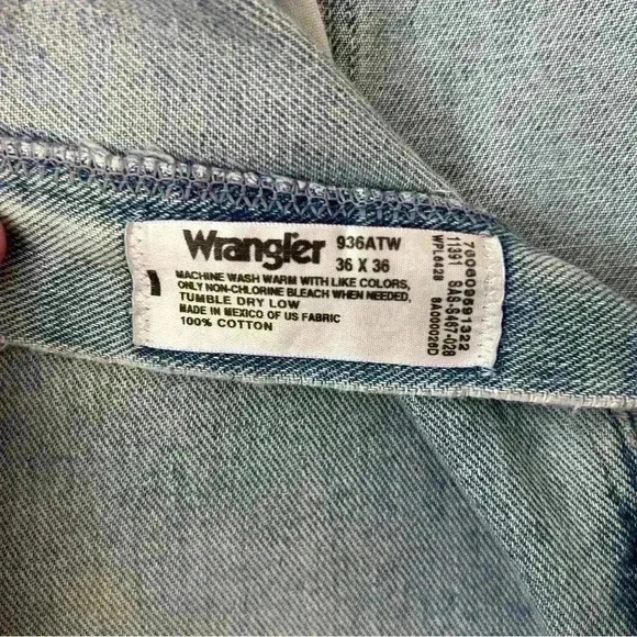Vintage Made in Mexico Wrangler Jeans - Picture 7 of 7